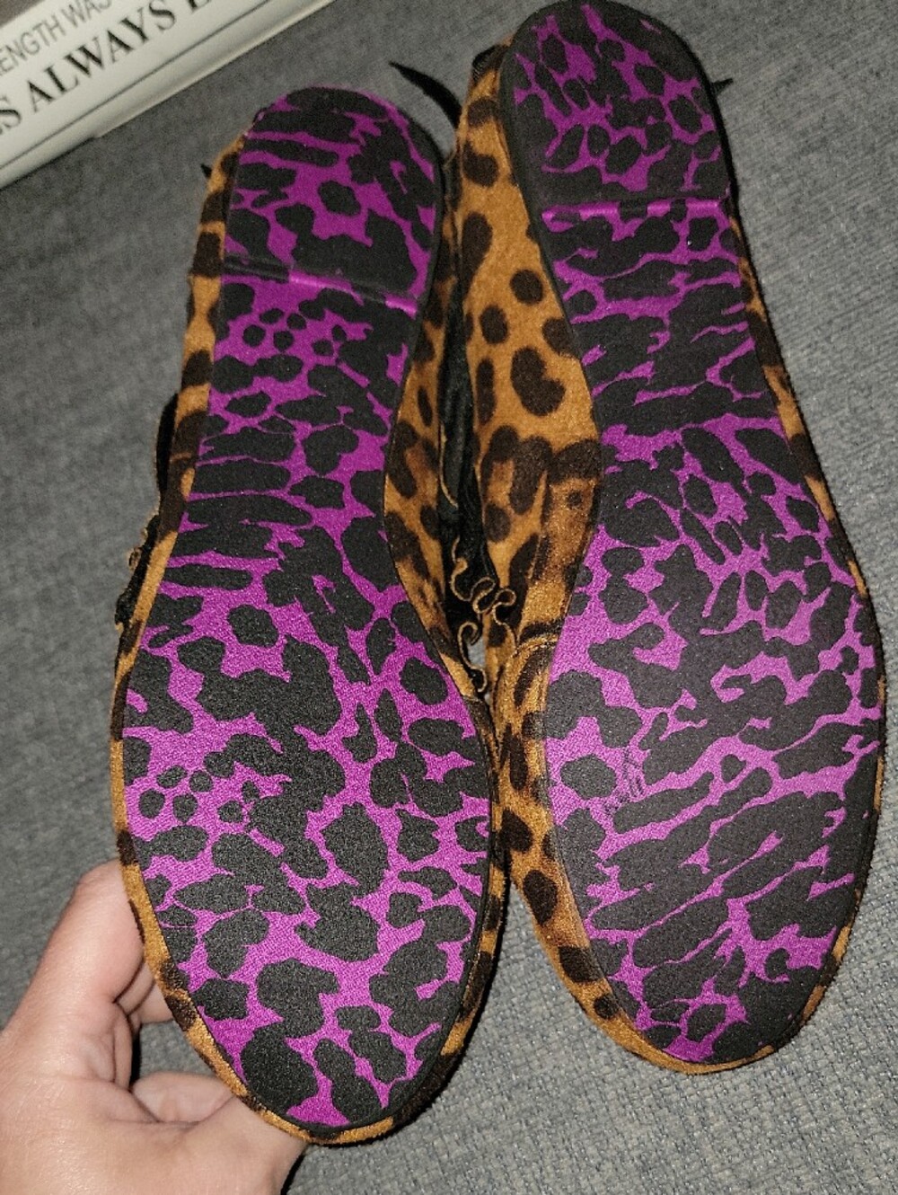 Betseyville By Betsey Johnson Leopard Print Women's Flats - Brown Size 8 - Picture 5 of 6